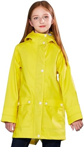 SOLOCOTE - Kids Rain Jacket for Kids