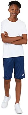 Andrew Scott Boys Active Basketball Shorts Performance Mesh Fitness wear