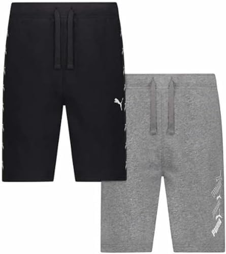 PUMA Youth Boys Active Performance Shorts - 2-Pack