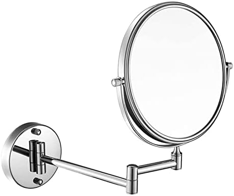 Elegant Wall-Mounted Makeup Mirror with 5x Magnification