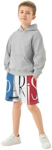 Aflyko Boys Casual Shorts Summer Daily Outfit with Pockets Clothing Shoes Jewelry