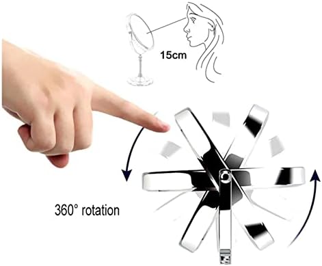 Blenishes Skin T-Button Adjustment LED Makeup Mirror