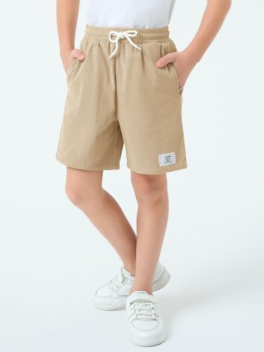Haloumoning Boys Corduroy Shorts Kids