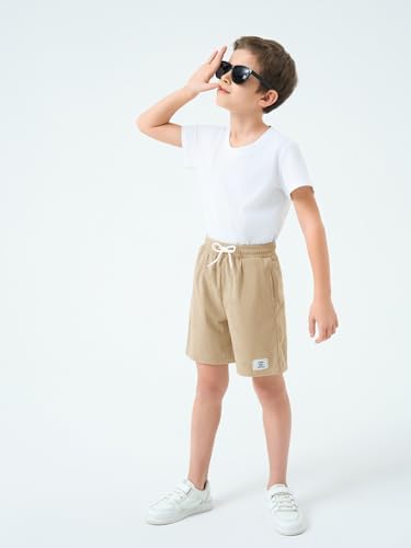 Haloumoning Boys Corduroy Shorts Kids