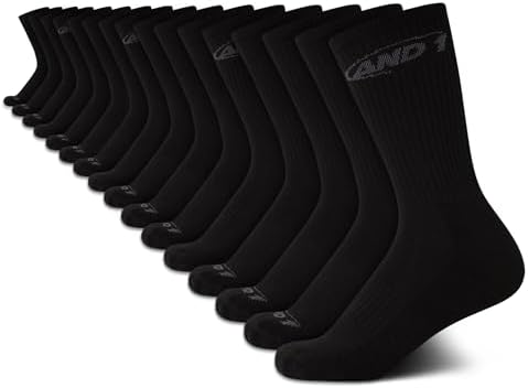 AND1 Boys Soft Athletic Socks