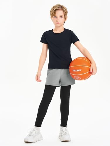 Haloumoning Boys 2-in-1 Shorts hegals Adrenaline-Fuelled Fitness Adventure