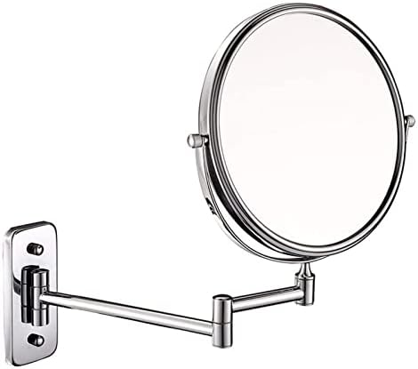 Wall-Mounted Makeup Mirror with 10X Magnification 1