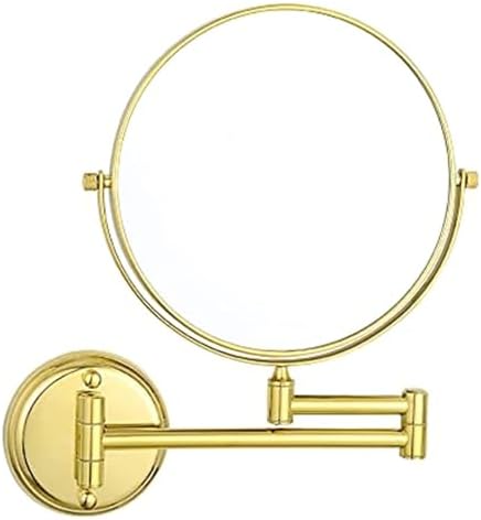 Ergonomic Wall-Mounted Lighted Makeup Mirror