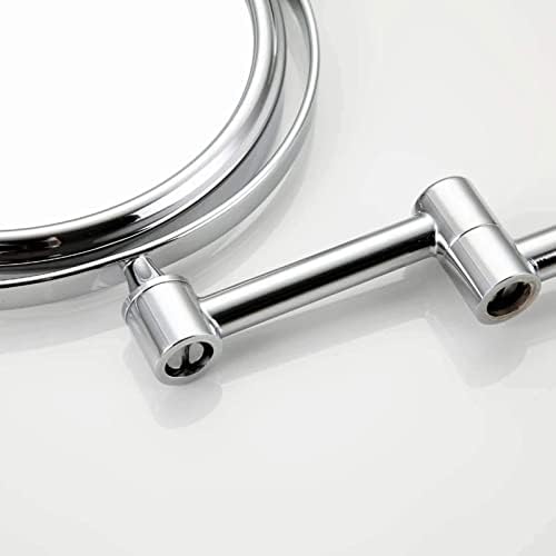 FUDGIO 3x5x7x10x Magnifying Makeup Mirror 360 Swivel Wall Mount