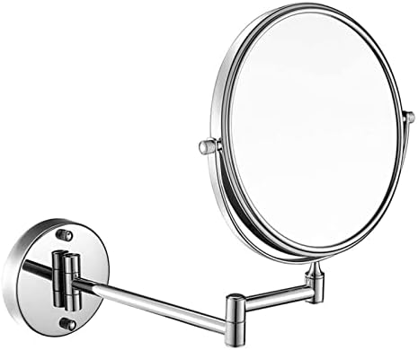 Copper 8-inch Makeup Mirror with 5x Magnification