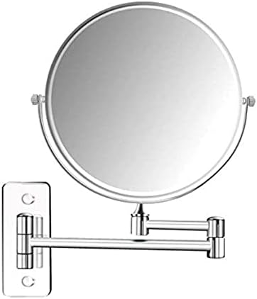 8 Inch Wall Mounted Makeup Mirror with 3X Magnification