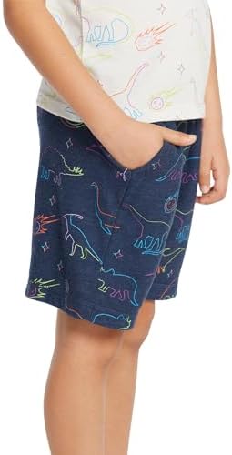 CHASER Boys Neon Dino Shorts