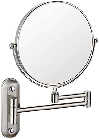 DEIHGE 8 Inch Double Sided Makeup Mirror Wall Mount