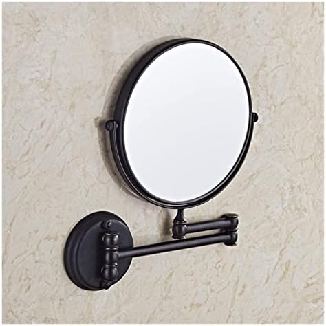 Sturdy Wall-Mounted Makeup Mirror with 360 Rotation and Flexible Arm