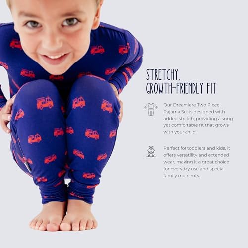 Two-Piece Toddler Pajama Set Boys Girls