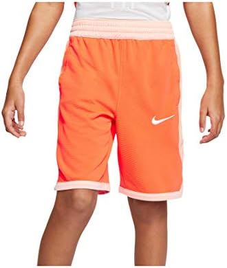 Nike Kids Basketball Shorts 12-14 Hyper CrimsonWashed CoralWhite