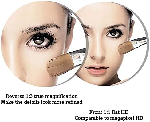 8 Inch Wall Mounted Makeup Mirror with 3X Magnification