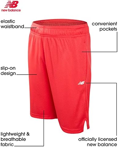 New Balance Boys Performance Gym Shorts Cool and Comfortable