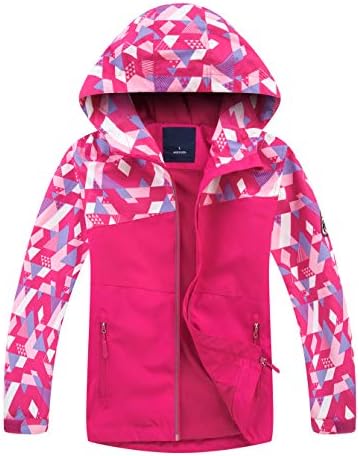 LOKTARC Kids Lightweight Waterproof Rain Jackets - Perfect for Outdoor Adventures