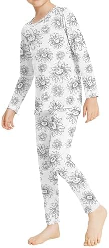 DIY Hand-Painted Pajamas Set - Christmas Colouring Homwear for Boys and Girls
