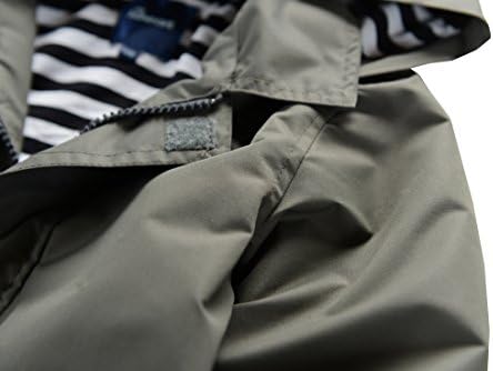 Hiheart Boys Girls Waterproof Hooded Jacket