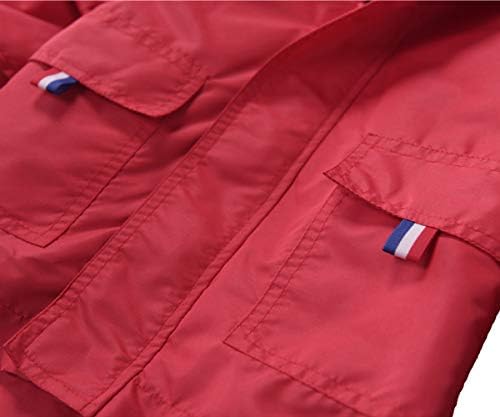 Hiheart Boys Girls Waterproof Hooded Jackets
