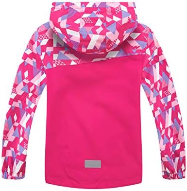 LOKTARC Kids Lightweight Waterproof Rain Jackets - Perfect for Outdoor Adventures