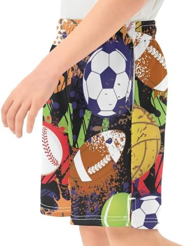 Aflyko Boys Casual Shorts Trendy Summer Outfit with Pockets