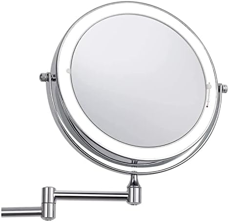 XYBSDBTNR 8-inch LED Makeup Mirror 360 Rotation
