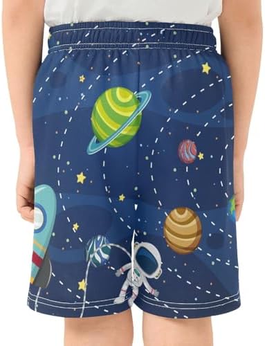 Aflyko Boys Casual Shorts Summer Outfit with Pockets for Daily Wear