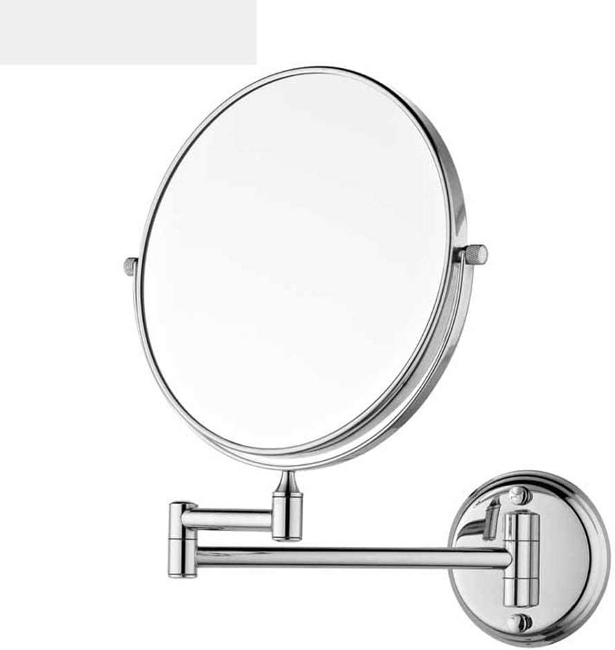 DEIHGE Wall-Mounted Makeup Mirror 8-inch with 10X 3X Magnification