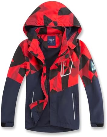 MGEOY Boys Girls Rainbow Jacket