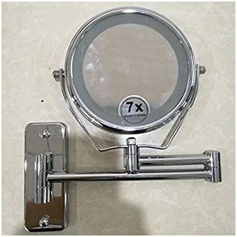 Wall Mounted Vanity Mirror with LED and 7X Magnification