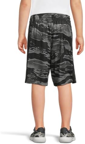 Adidas Boys AOP Tiger Camo 3-Stripe Performance Short