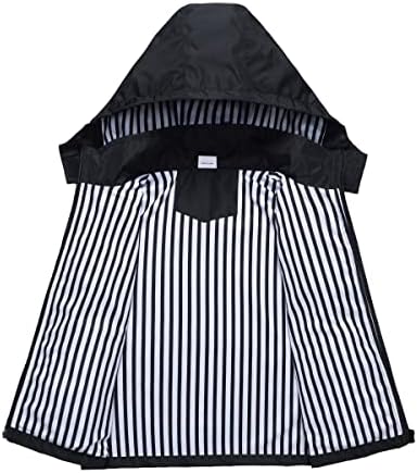 Waterproof Hooded Rain Jacket for Kids Dinosaur Design