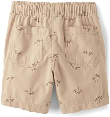 The Childrens Place Boys Canvas Jogger Shorts