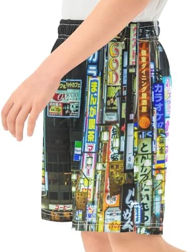 Aflyko Boys Summer Shorts with Pockets for Daily Wear