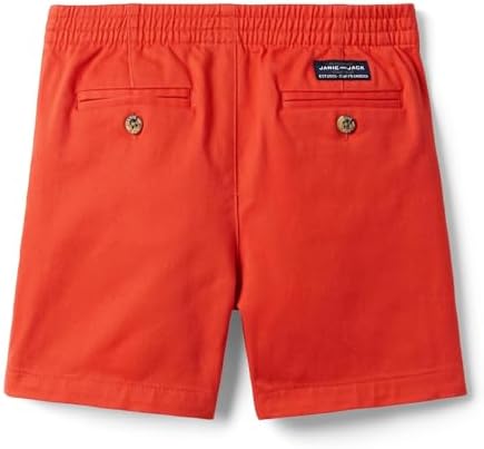 Janie and Jack Boys Ewaist Twill Shorts ToddlerLittle KidBig Kid
