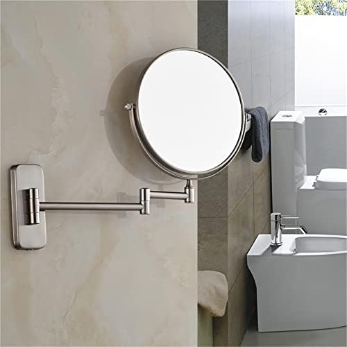 Double Sided Shaving Mirror with Magnifying Glass Wall-Mounted