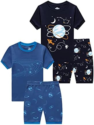 Family Feeling Boys Summer Pajama Set 100 Cotton