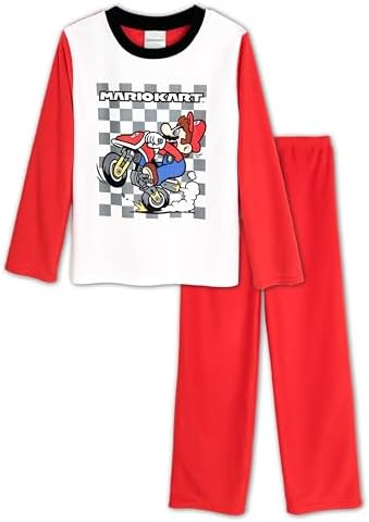 Super Mario Boys Pajama Set 2 Piece