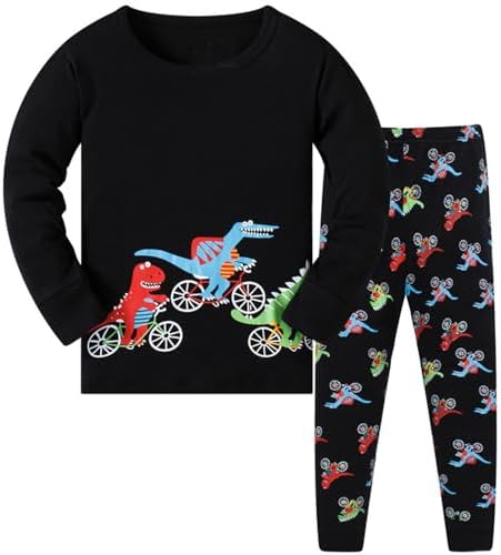 Dinosaur-Themed Toddler Boys Pajama Set