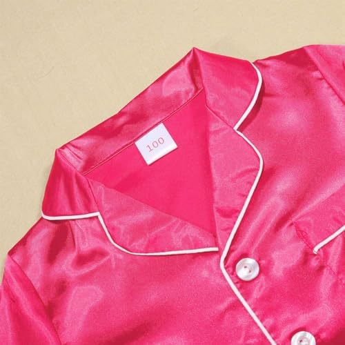 Kids Satin Pajama Set for Boys and Girls 1