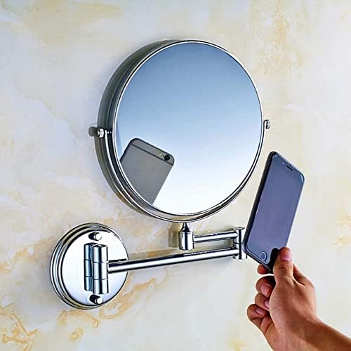 8 Inch Swivel Wall Mirror with 3X-10X Magnification