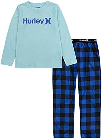 Hurley Boys Pajama 2-Piece Set Casual Cozy for Bed Beyond