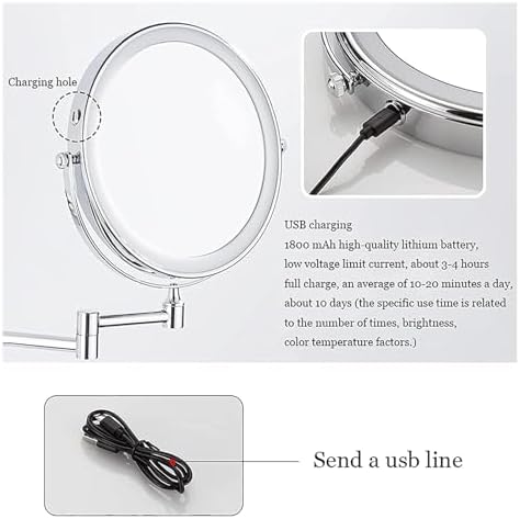 Elegant Energy- friendly Lighted Makeup Mirror