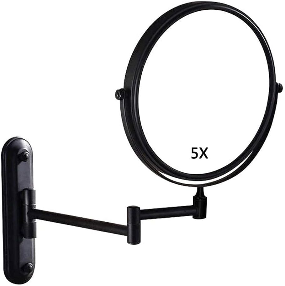 DEIHGE Makeup Mirror 5X Double-Sided Vanity Mirror