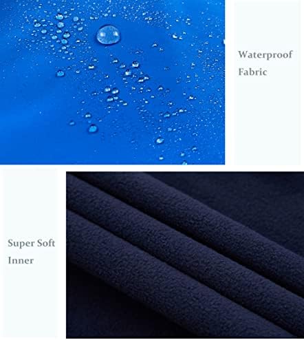 Boys Waterproof Fortunates Lightweight Windproof Fleece-Lined Rain Jackets