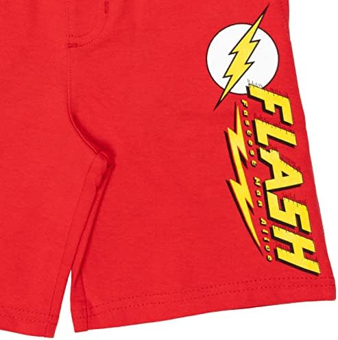 DC Justice Universe BoysBatman Superman Flash 3-Pack Shortscu