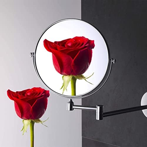 FUDGIO 3x5x7x10x Magnifying Makeup Mirror 360 Swivel Wall Mount